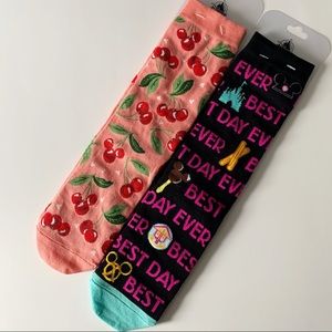 Disney Parks Food Socks Bundle